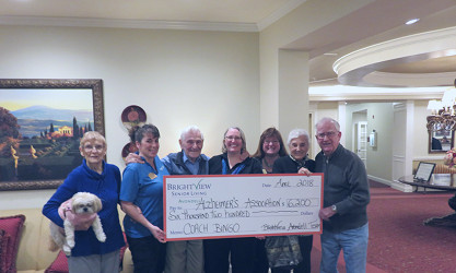Brightview Avondell Raises Money for Alzheimer's Association | Brightview  Senior Living